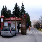 Brama wejściowa na teren Szpitala Psychiatrycznego w Choroszczy, foto: Izolda Hukałowicz
